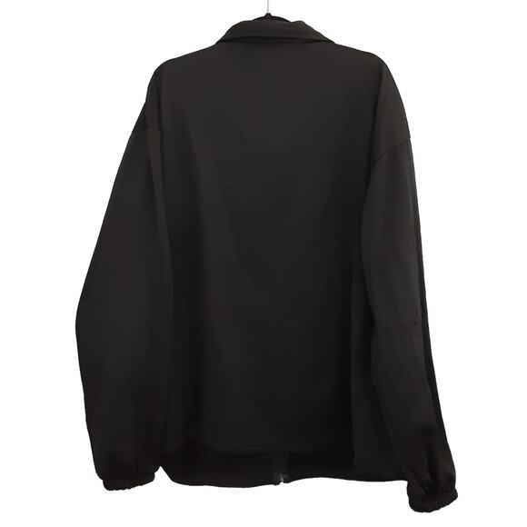 United States Olympic Committee Zip Jacket Black Fleece Lined Funnel Neck XXXL - Picture 3 of 8